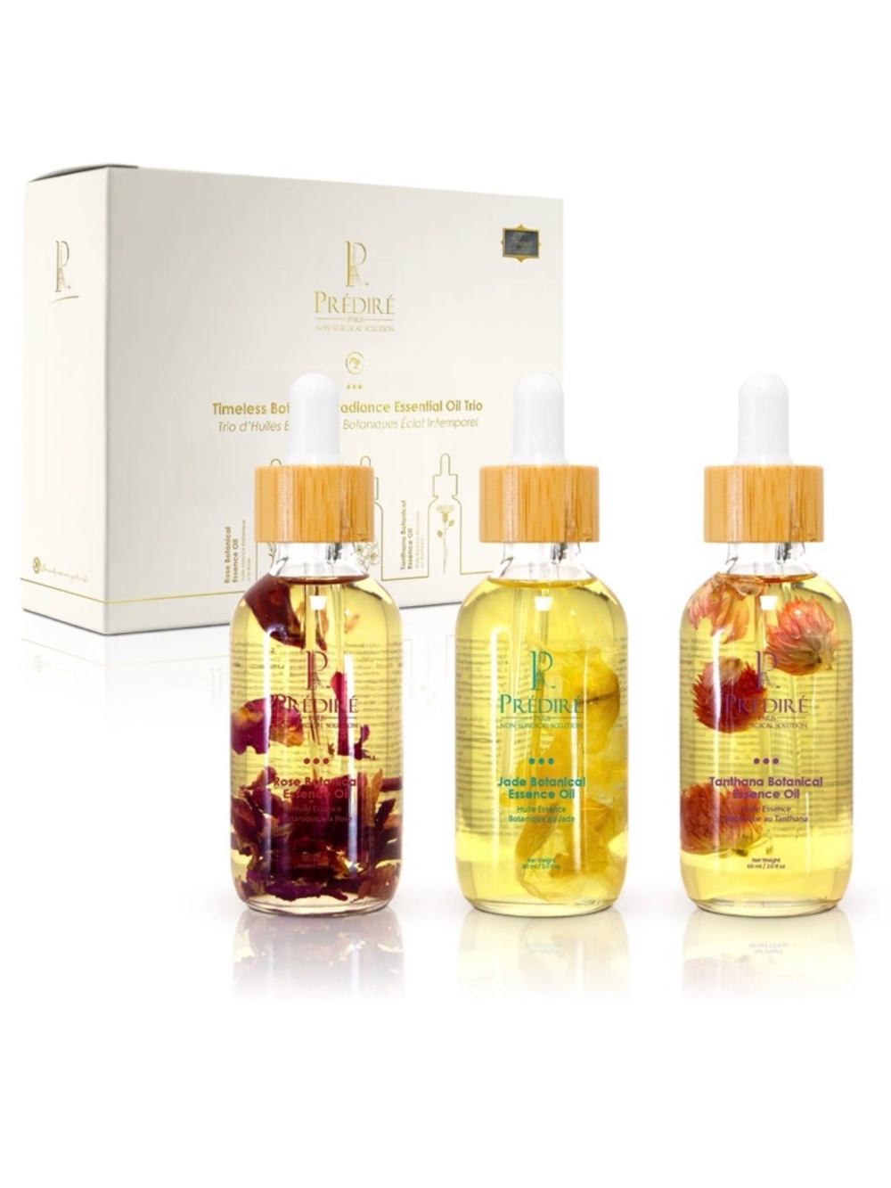 Prédiré Paris Timeless Botanical Radiance Essential Oil Trio BN/Sealed Box